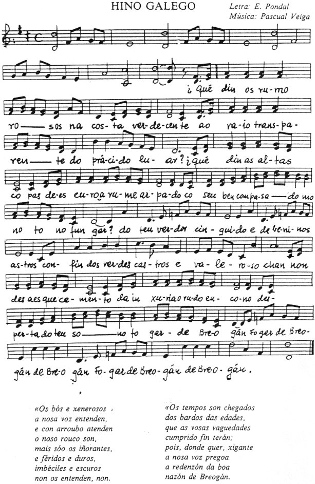 Os Pinos (Galician Hymn)