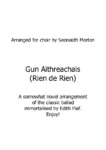 Gun Aithreachais (Rien de rien) - 1