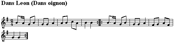 Dañs Léon (Dañs oignon)