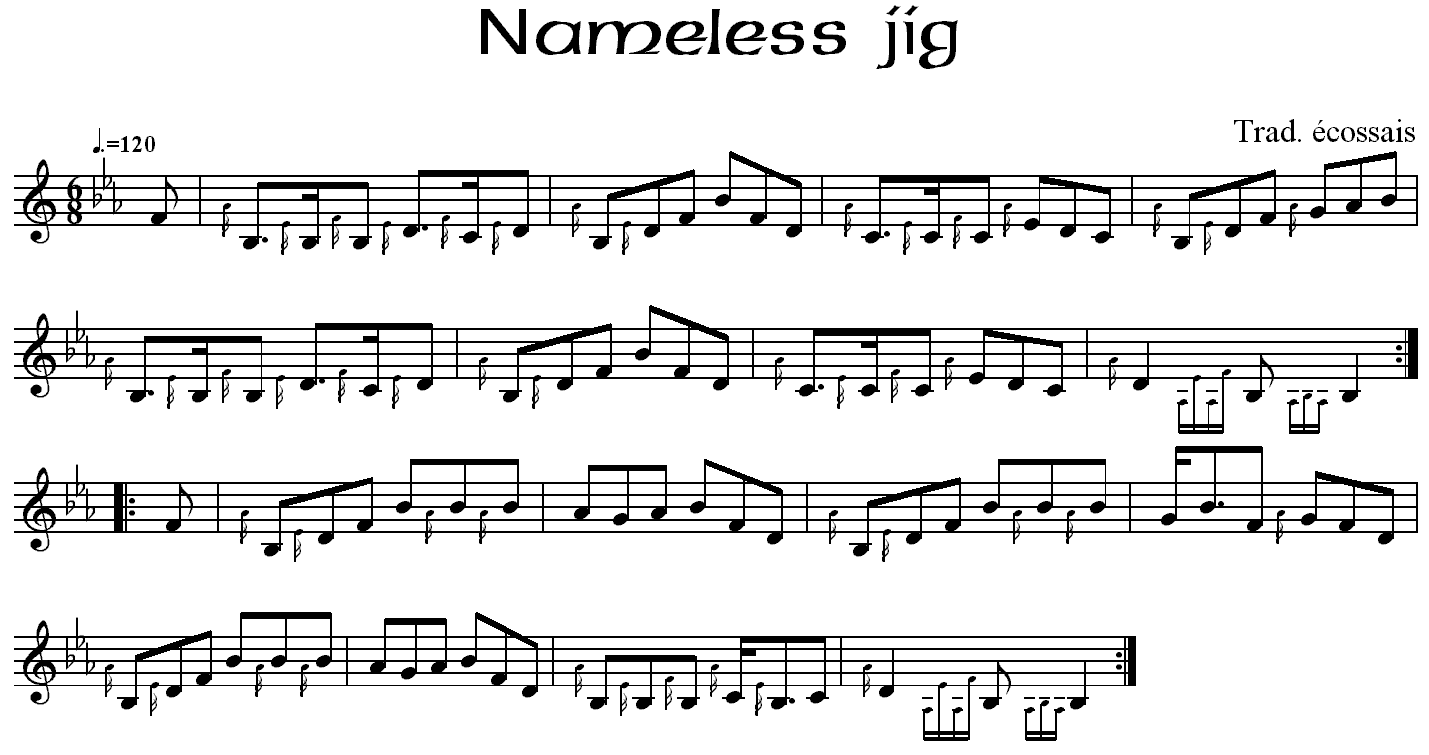 Nameless Jig (Breton writing)