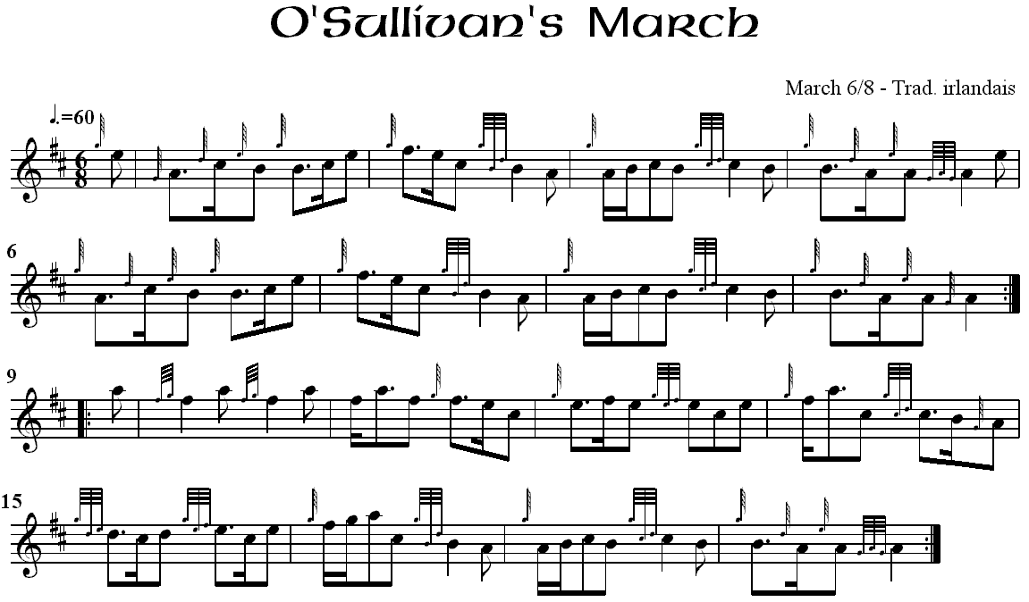 O’Sullivan’s March