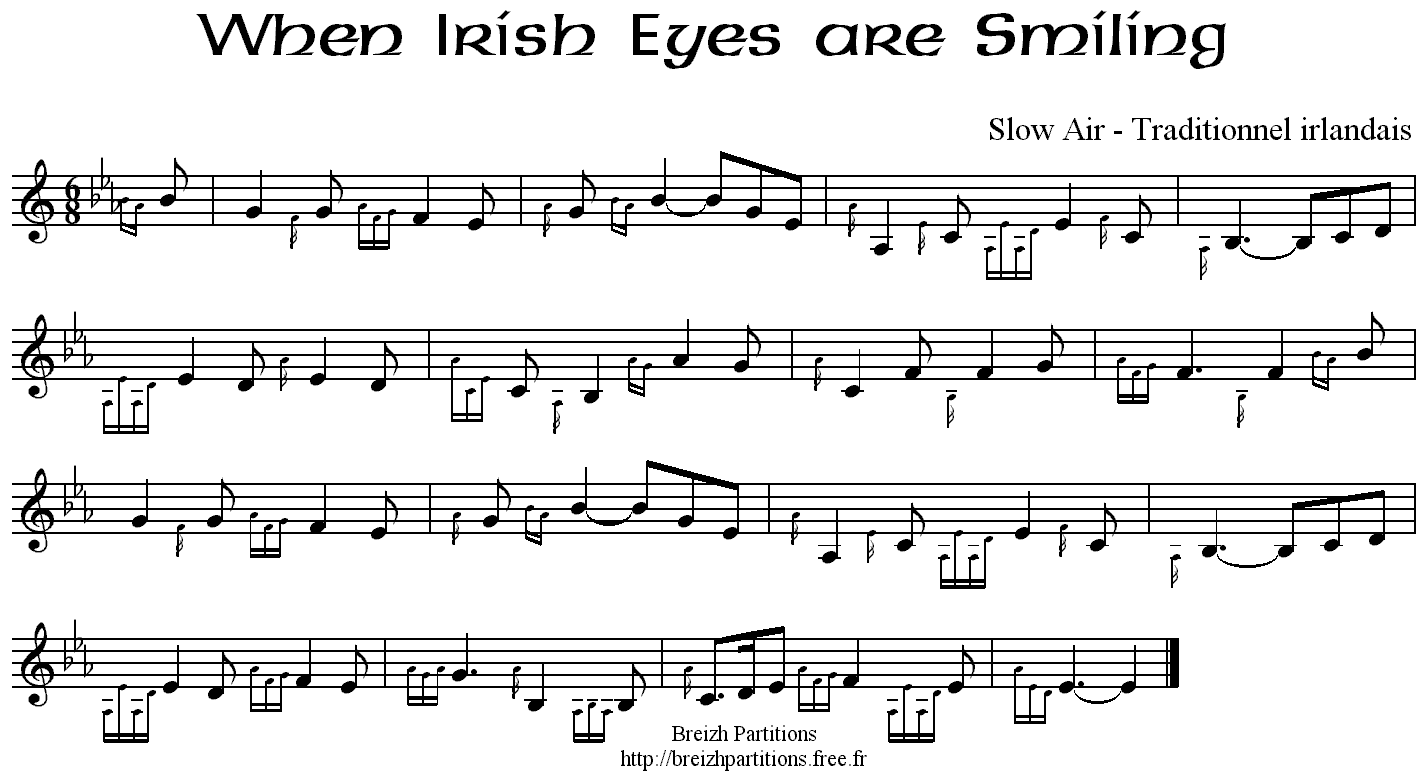 When Irish Eyes are Smiling - 2 / 2